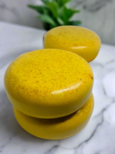 Load image into Gallery viewer, TURMERIC &amp; COLLAGEN FACE SOAP| SET Of 3 SOAPS| UNSCENTED
