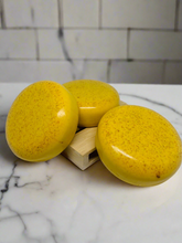 Load image into Gallery viewer, TURMERIC &amp; COLLAGEN FACE SOAP| SET Of 3 SOAPS| UNSCENTED
